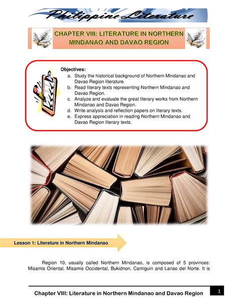 the third davao|MY PORTFOLIO IN LITERATURE III: Southern Mindanao.